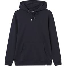 Les Deux Hoodies Sweatere Les Deux Nørregaard Tonal Hoodie Mand - Dark Navy
