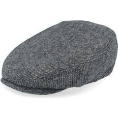 Stetson Bendavoa Wool Driver Flat Cap - Grå