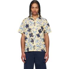 Paul Smith Floral Short Sleeve Shirt - Yellow