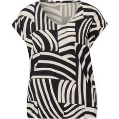 Street One Bedruckte Bluse - Schwarz