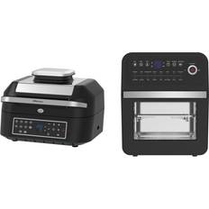 Fryers EMtronics Air Fryer 6.3 12 Litre Kitchen Set