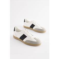 Sko NEXT Sneaker Low T-Bar - Brun/Grå/Sort/Hvid