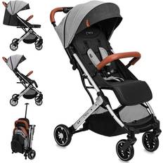 MoMi Estelle Light Buggy Kinderwagen 7.75 kg Grau/Silber
