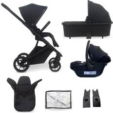 My Babiie Pushchairs My Babiie MB500 3-in-1 Travel System Obsidian Black