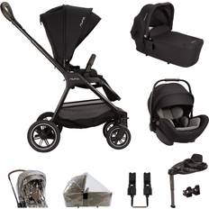 Nuna Pushchairs Nuna TRIV Next Pushchair LYTL Carrycot ARRA Flex Car Seat and Base Curve Bundle