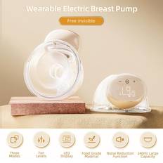 Bebebao P7 2 Pack Wearable Electric Breast Pump Hands 8oz