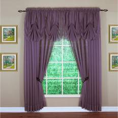 Emelia Original Voile Panel 60 W x 90 L Amethyst