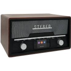 Denver MDA-525DW Audiosystem 2 x 50 Watt Mørkt Træ