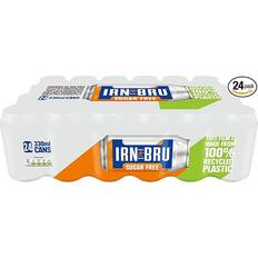 Sugar-Free Diet 24 Pack Zero No Sugar Low Calorie Fizzy Drinks Multipack Cans 24 x 330ml
