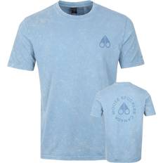 Moose Knuckles Men Tops Moose Knuckles Off Island T Shirt - Sea Blue