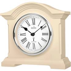 Beige Table Clocks Acctim Chestfield Mantel Cream Table Clock