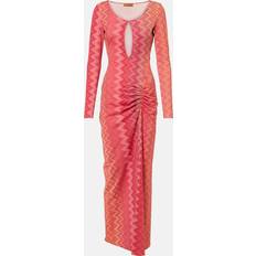 Missoni Chevron Cutout Maxi Dress - Multicoloured