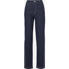 Max Mara Jeans Max Mara Zibello High-Rise Straight Jeans - Blue