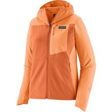 Patagonia Women's R1 CrossStrata Hoody Softshelljacka Dam - Färg Orange
