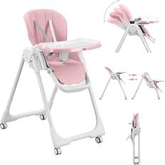 Carrying & Sitting Baby Vivo Hochstuhl Höhenverstellbar Tippy Bubblegum