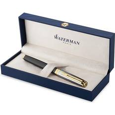 Waterman Reflections Of Paris Exception Deluxe Black Gt Fountain Pen Medium