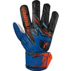 Blue Goalkeeper Gloves reusch Goalkeeper Gloves Football Attrakt Solid Bleu