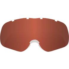 Red Motorcycle Goggles Oxford Assault Pro Tear-Off Ready Lens - Red Tint