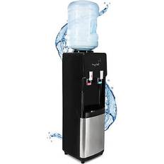 Other Kitchen Appliances MegaChef Top Load Hot And Cold Water Dispenser Black