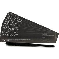 MADLUVV Nano 12 Professional Brow Artistry Pens - 10 Pack