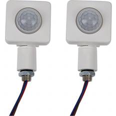 White Twilight Switches & Motion Detectors Tlily 2X High Quality Automatic PIR 85-265V Security PIR Infrared Motion Sensor Detector Wall LED Light
