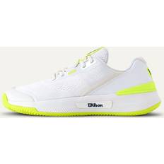 Yellow Racket Sport Shoes Wilson Intrigue Pro All Court Shoe Women's - White