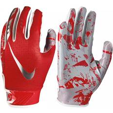 Youth's Vapor Jet 5.0 Receiver Football Gloves Red