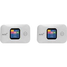 Mobile Modems Tlily 2X 4G WiFi Router MiFi 150Mbps Car Mobile Wireless Hotspot Color Screen