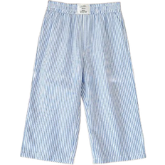 Shein Baby Girl Striped Plaid Pants - Patched