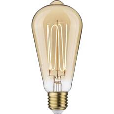 Ljuskällor Paulmann 29241 LED-lamp E27 Klotform 4.2 W Bernstein 64 mm x 143 mm 1 st