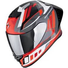 Scorpion EXO R1 Evo II Air Vital Helmet - Black/Grey/Red Adult