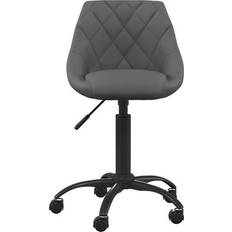 vidaXL Dunkelgrau Samt Esszimmerstuhl 79cm