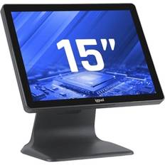 4 GB - Bildskärm Stationära datorer Iggual All-in-One TPV 15" Desktop-PC Intel N100 4GB RAM 128GB SSD