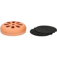 Orange Skadedjursbekämpning Arti Casa Myggspiral Med Terracotta Brännare 6 Spiraler