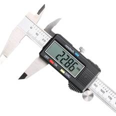 Zeuxo 150 mm Stainless Steel Large Format LCD Digital Vernier Caliper Slide Gauge