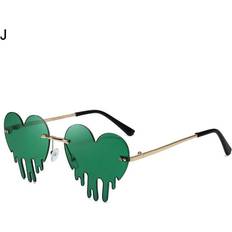 Green Accessories Aihontai Green Four Leaf Clover Glasses