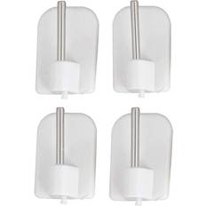Mounts & Hooks for Curtains Tianfu 4 Pcs Self-Adhesive Curtain Hooks