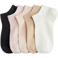 H&M Trainer Socks 5-pack - Beige/Light Pink (1271007002)