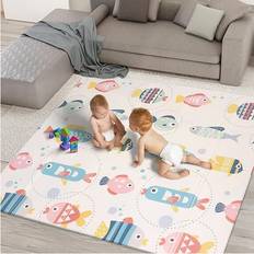 Play Mats kidoola Kidoola Reversible Large Baby Play Mat
