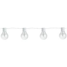 Eglo String Lights & Light Strips Eglo Partaj LED 4.5 Meter White Transparent Outdoor Fairy Lights String Light