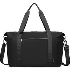 Kono Large Capacity Travel And Gym Duffel Bag - Black