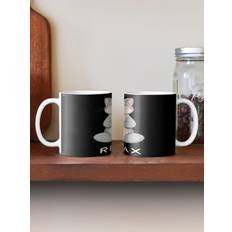 WHIBOS Inner Peace Kitty Relax 9494 Coffee Mugs 11oz Self-love Ceramic Mug Cup & Mug