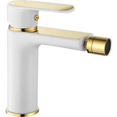 Single handles Bidet Taps REA Bidet Faucet Bloom White Gold White Gold