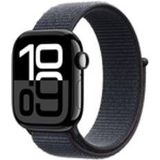 Apple watch series 10 42mm gps Apple Watch Series 10 GPS + Cellular 42 mm Jet Black Aluminium Case with Ink Sport Loop