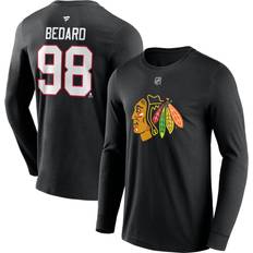 NHL T-shirts Fanatics Chicago Blackhawks Name & Number Long Sleeve T-Shirt