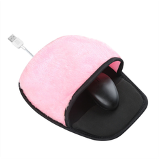 Mouse Pads Jojomino USB Heated Mouse Pad Pink