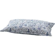 IKEA RODGERSIA Kissenbezug Blau, Weiß (40x80cm)