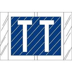 Blue Label Tabbies Original COL'R'TAB 12000 Series Alpha Labels H x 1-1/2 H Heavy Duty 500 Labels