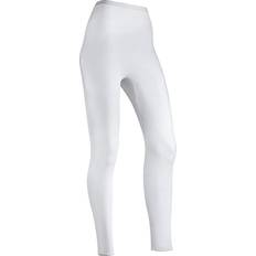 White Base Layer Trousers Indera Raschel-Knit Cotton Long Johns Thermal Underwear - Women