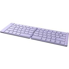 Foldbart tastatur Delux KF10 Foldbart Trådløst Tastatur MF10PR Musesæt